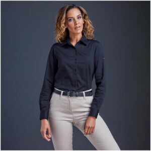 Ladies Long Sleeve Alex Varga Opus Stretch Shirt Lounge shirts Shirt