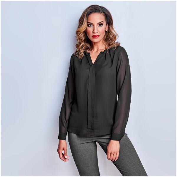 Ladies Long Sleeve Zenobia Blouse Lounge shirts