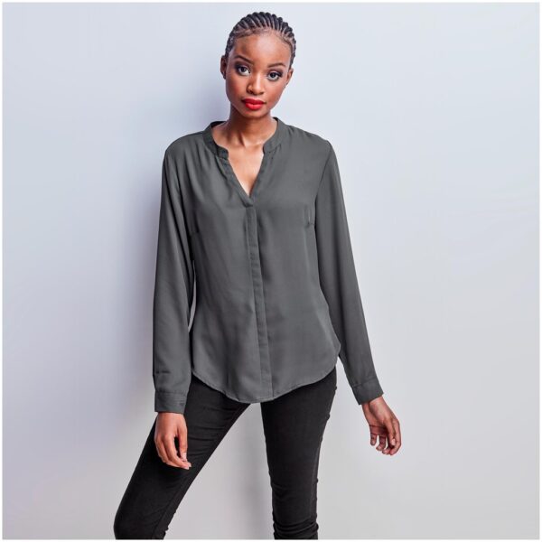 Ladies Long Sleeve Ava Blouse Lounge shirts