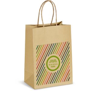 Ecological Digital Print Mini Paper Gift Bag 150gsm Gift bags custom gift bag