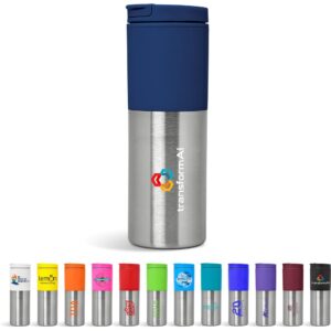 Kooshty Typhoon Stainless Steel & Plastic Double-Wall Tumbler – 450ml Drinkware NULL