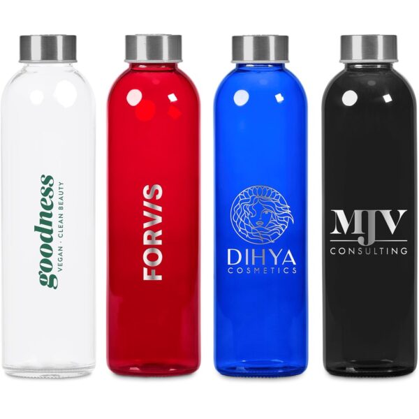 Kooshty Pura Plus Glass Water Bottle – 750ml Drinkware glass water bottle