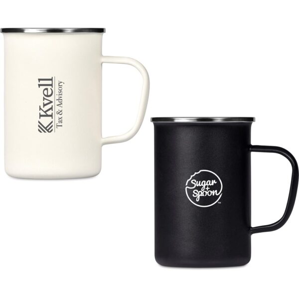 Serendipio Canyon Enamel Coffee Mug – 600ml Drinkware enamel coffee mug