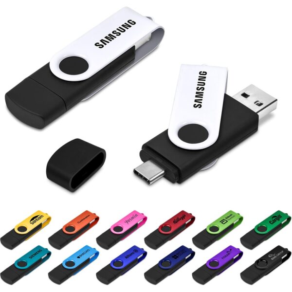 Shuffle Gyro Black Flash Drive – 32GB Flash drives