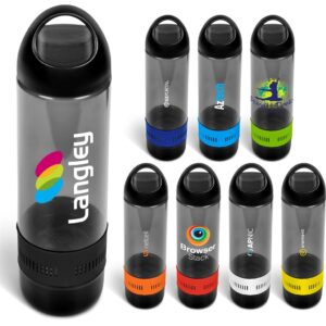 Bandit Plastic Water Bottle & Bluetooth Speaker – 500ml Drinkware TECH-5051