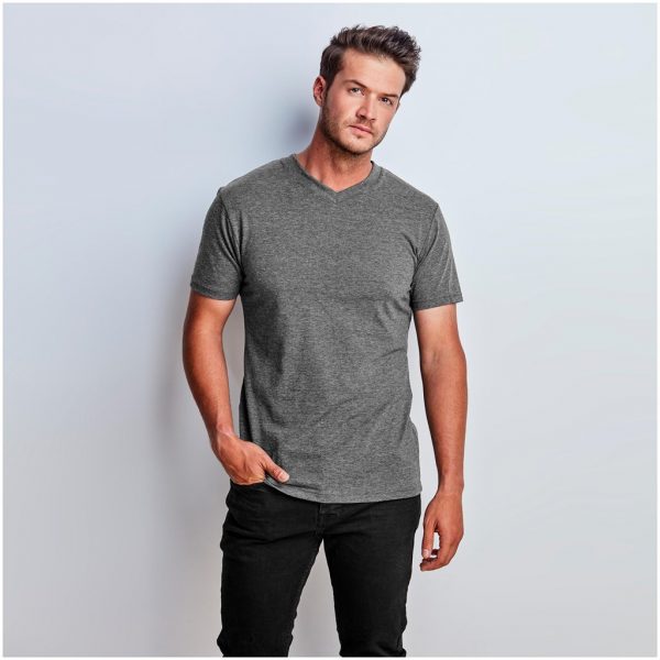 Mens Michigan Melange V-Neck T-Shirt T-shirts