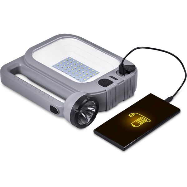 Swiss Cougar Hanoi Solar Lantern & Power Bank – 2.400mAh Mobile technology lantern