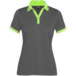 Ladies Bridgewater Golf Shirt – Lime Marked to clear NULL