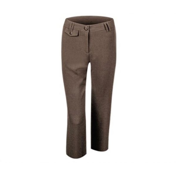 Ladies Capri Pants – Brown Marked to clear CLP01