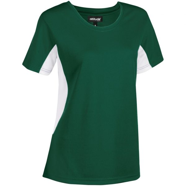 Ladies Championship T-Shirt – Dark Green Marked to clear