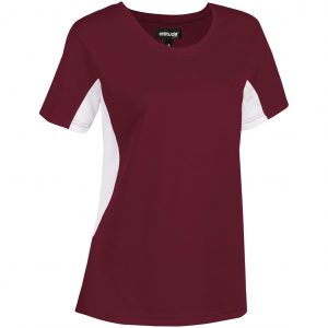 Ladies Championship T-Shirt – Maroon Marked to clear