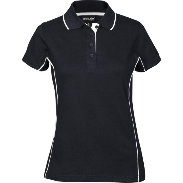 Ladies Denver Golf Shirt – Navy Marked to clear golf shirt