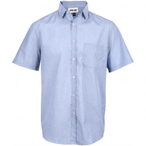 Mens Short Sleeve Duke Shirt – Light Blue Marked to clear NULL