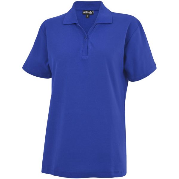 Ladies Melrose Heavyweight Golf Shirt – Royal Blue Marked to clear NULL