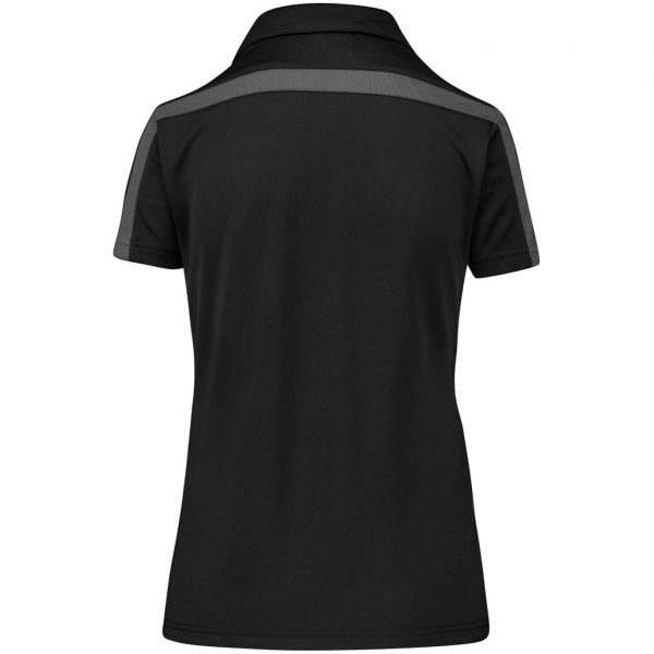 Ladies Nautilus Golf Shirt – Black Marked to clear