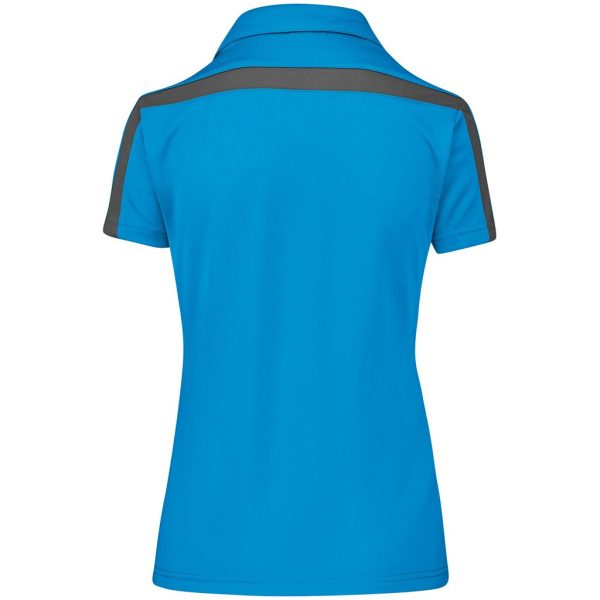 Ladies Nautilus Golf Shirt – Cyan Marked to clear