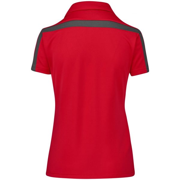 Ladies Nautilus Golf Shirt – Red Marked to clear