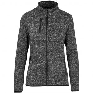 Ladies Paragon Fleece Jacket – Charcoal Marked to clear