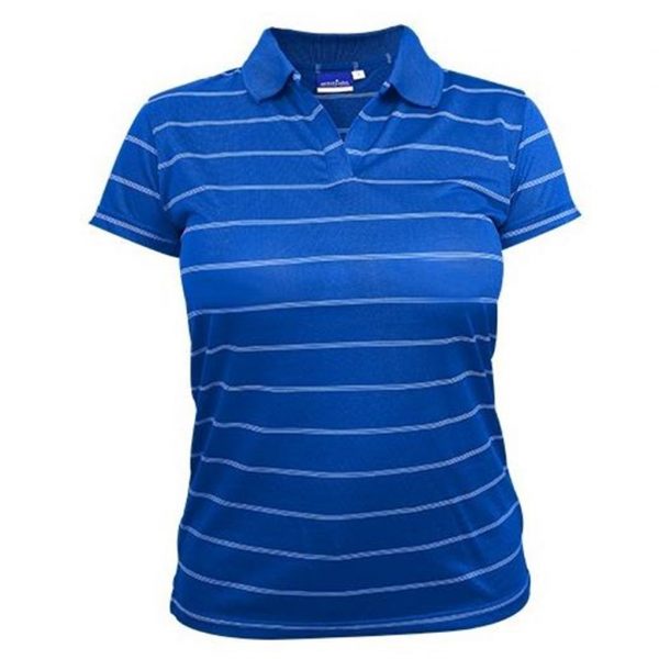 Ladies Rio Golf Shirt – Royal Blue Marked to clear ladies golfer