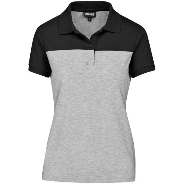 Ladies Urban Golf Shirt – Black Marked to clear