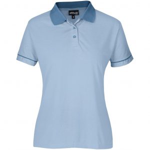 Ladies Verge Golf Shirt – Light Blue Marked to clear VRL04