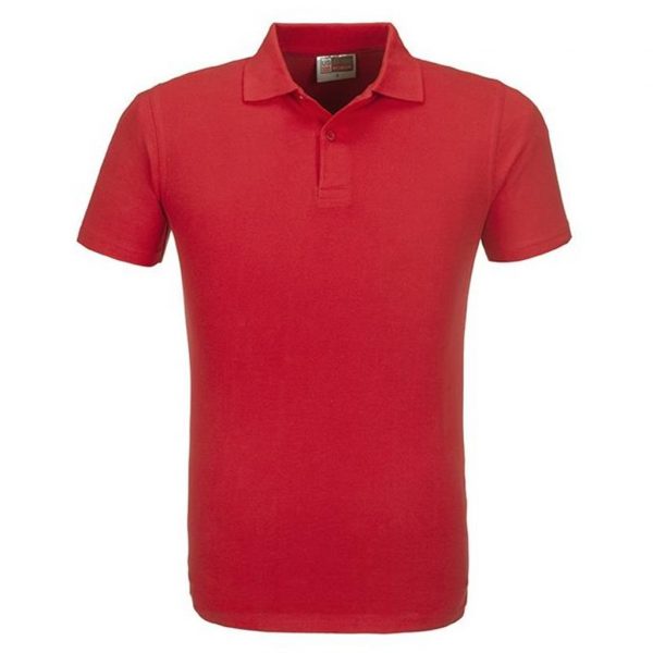 Mens First Golf Shirt – Red Marked to clear NULL