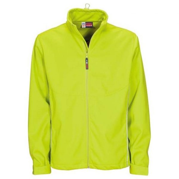 Mens Cromwell Softshell Jacket – Lime Marked to clear