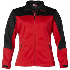 Ladies Attica Softshell Jacket – Red Marked to clear