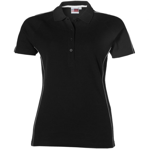 Ladies Pontiac Golf Shirt – Black Marked to clear