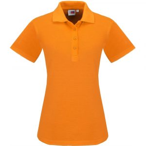 Ladies Elemental Golf Shirt – Orange Marked to clear NULL