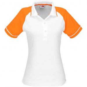 Ladies Sydney Golf Shirt – Orange Marked to clear NULL