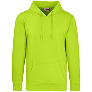 Mens Omega Hooded Sweater – Lime Marked to clear