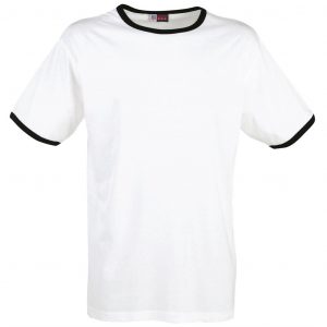 Mens Adelaide Contrast T-Shirt – Black Marked to clear