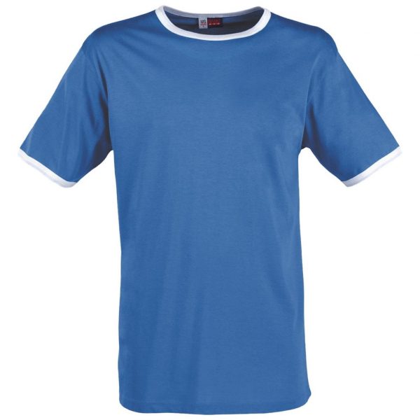 Mens Adelaide Contrast T-Shirt – Light Blue Marked to clear