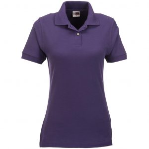 Ladies Boston Golf Shirt – Purple Marked to clear