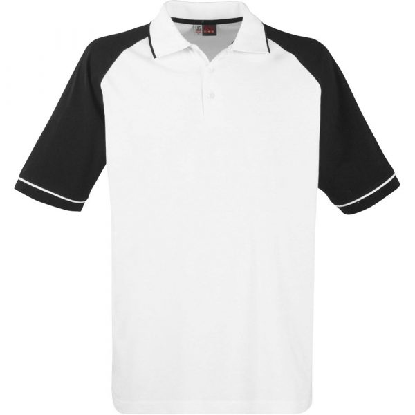 Mens Sydney Golf Shirt – Black Marked to clear