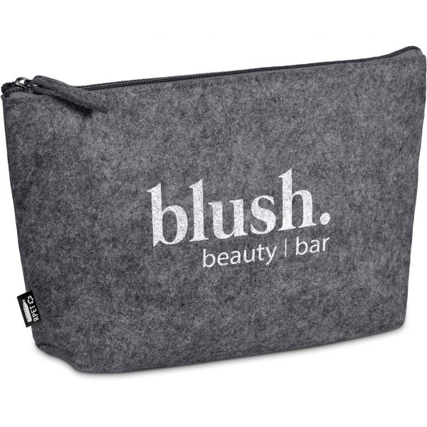 Okiyo Kesho Recycled PET Felt Mini Cosmetic Bag Eco-friendly bags cosmetic bag