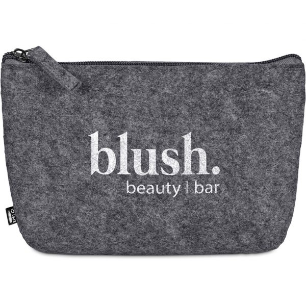 Okiyo Kesho Recycled PET Felt Mini Cosmetic Bag Eco-friendly bags cosmetic bag