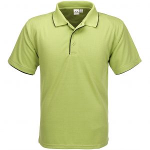 Mens Elite Golf Shirt – Lime Marked to clear NULL