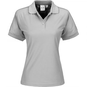 Ladies Resort Golf Shirt – Grey Marked to clear