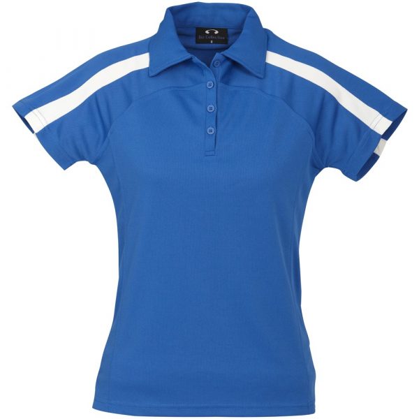 Ladies Monte Carlo Golf Shirt – Royal Blue Marked to clear