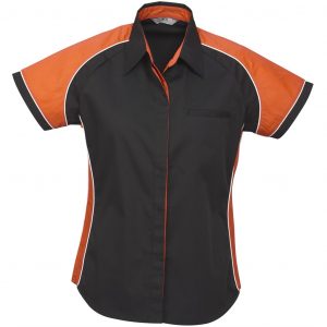 Ladies Nitro Pitt Shirt – Orange Marked to clear