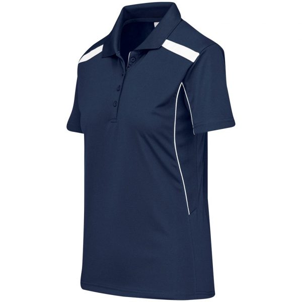 Ladies United Golf Shirt – Navy Marked to clear