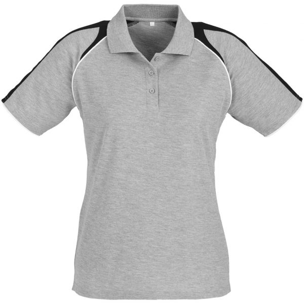 Ladies Triton Golf Shirt – Grey Marked to clear