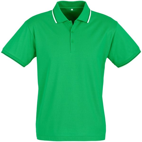 Mens Cambridge Golf Shirt – Green Marked to clear