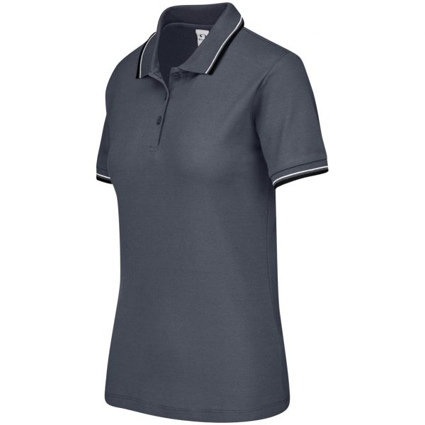 Ladies Cambridge Golf Shirt – Grey Marked to clear