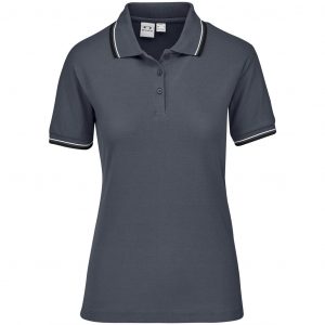 Ladies Cambridge Golf Shirt – Grey Marked to clear