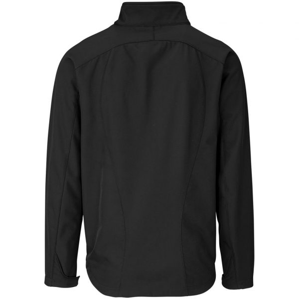 Mens Geneva Softshell Jacket – Black Red Marked to clear Geneva Mens Softshell Jacket