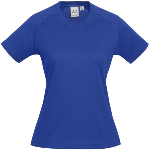 Ladies Sprint T-Shirt – Blue Marked to clear