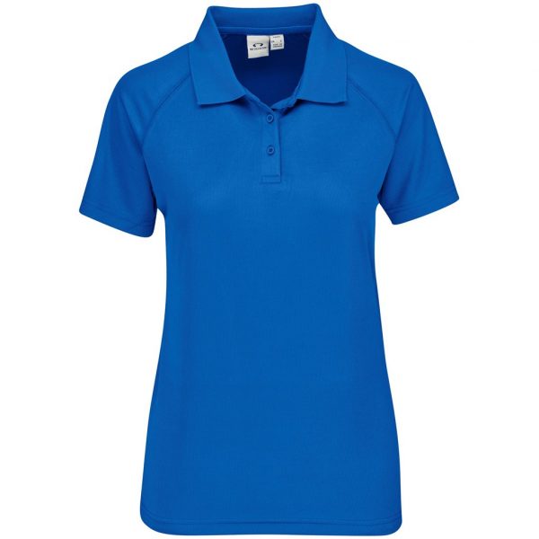 Ladies Sprint Golf Shirt – Blue Marked to clear